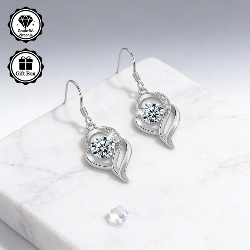 Men's Minimalist 5A Zirconia Earrings